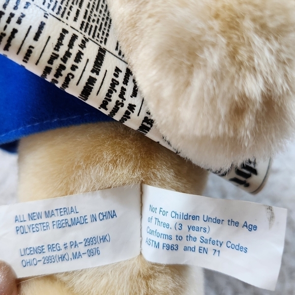 Headline Bears Toy Parade Roosevelt Wins Stuffed Teddy Bear Newspaper - Picture 5 of 6